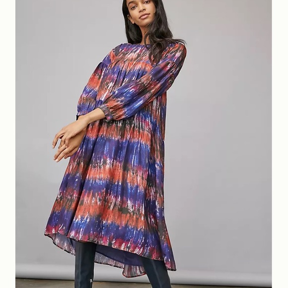 Anthropologie Agatha Tie-Dye Maxi Dress - Picture 2 of 11